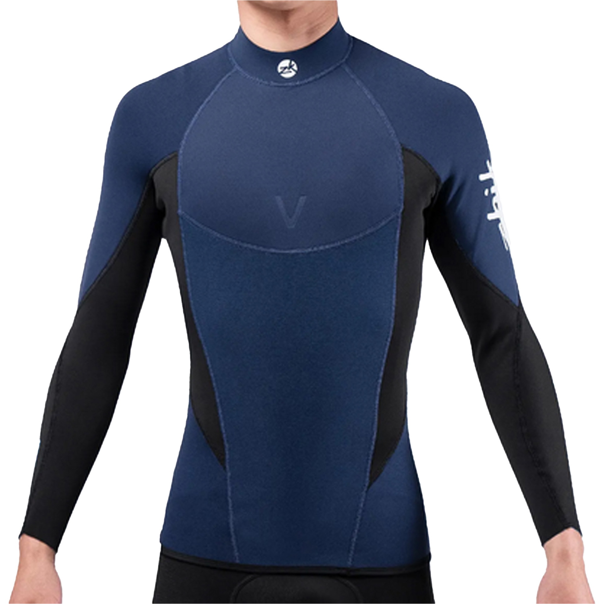 Zhik Microfleece V 1mm Neopren-Langarm-Top DTP0520 - Navy